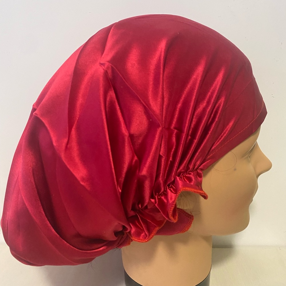 100% Mulberry Silk Bonnet For Sleeping With Free Pouch